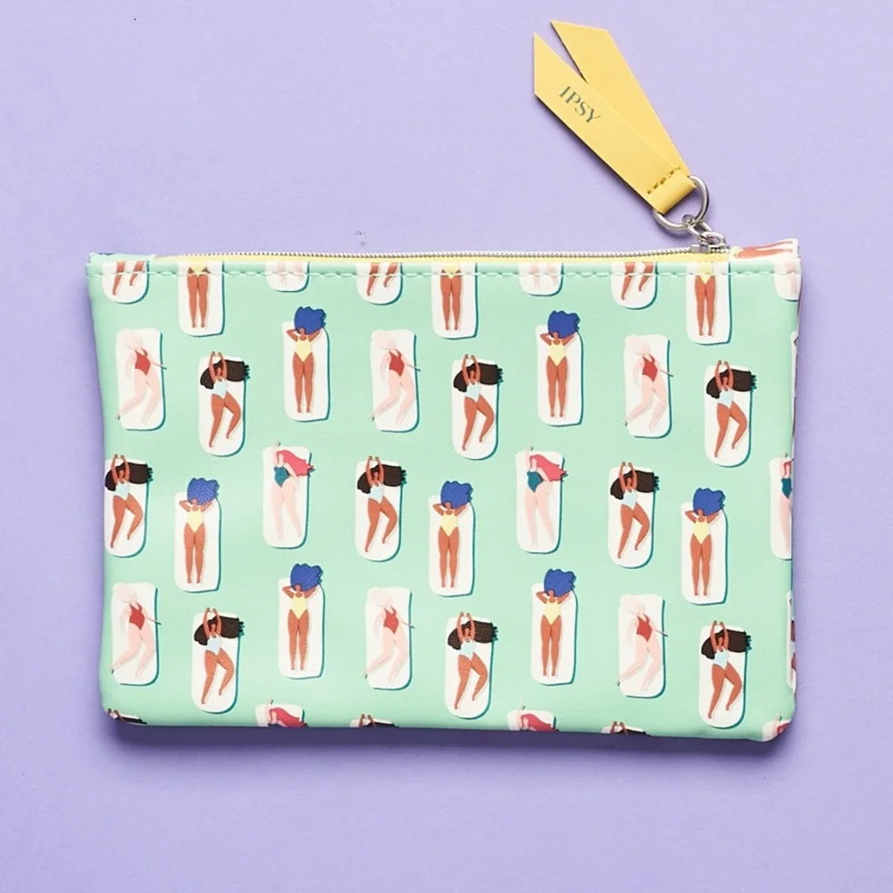 Ipsy Summer Pool Theme Glam Cosmetic Bag